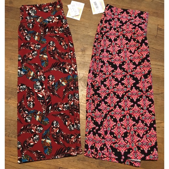 LuLaRoe Dresses & Skirts - 2 LulaRoe Cassie skirts NWT